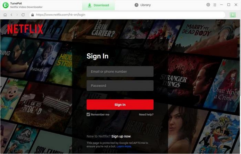 subscribed Netflix account | tunepat netflix video downloader