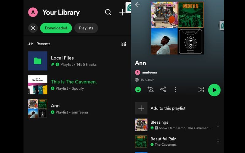 click Downloaded Spotify | Undownload Songs on Spotify