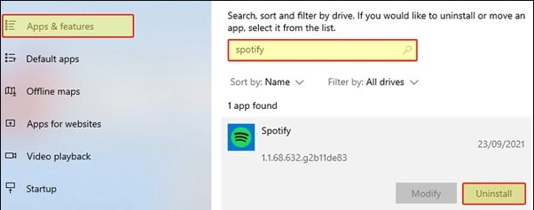 uninstall Spotify Windows | Undownload Songs on Spotify